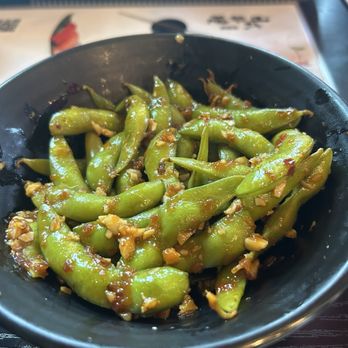 JIN Sushi- Brimhall & Allen - Spicy Edamame - Sushi Bars Near Me - Bakersfield, California JIN Sushi- Brimhall & Allen - Spicy Edamame - Sushi Bars Near Me - Bakersfield, California