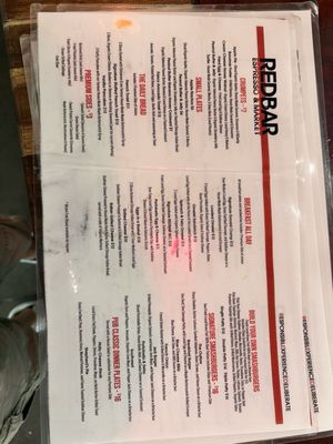 Menu photo 1 Redbar Espresso & Market Mobile, AL