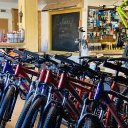 Eddy's Bicycle Barn - Sales floor