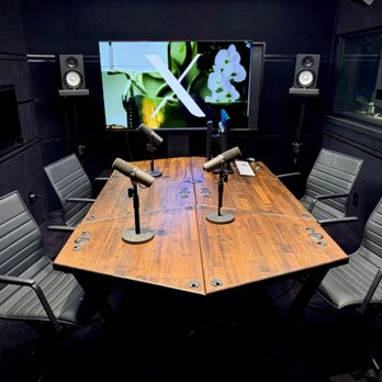 X Studio - Soundproof podcast studio with remotely controlled cameras. Great for meetings and video calls too! - Video/Film Production Near Me