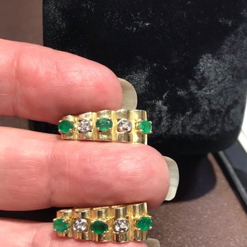 Mark Schneider Fine Jewelry - my emerald diamond 18k yg earrings for offer that matched a bracelet and necklace they were selling in estate - they passed - Jewelry Near Me - Long Beach, California Mark Schneider Fine Jewelry - my emerald diamond 18k yg earrings for offer that matched a bracelet and necklace they were selling in estate - they passed - Jewelry Near Me - Long Beach, California