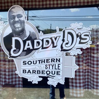 Daddy D's Southern Style Barbeque - Sign on Window says it all. - Southern Near Me - Woodland, Washington