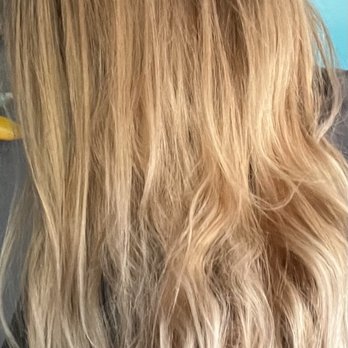 The Nest Salon - Absolutely hideous....she didn't even pull out my existing blonde so now it's way too light and turning silver on the ends - Hair Salons Near Me - Medford, Oregon