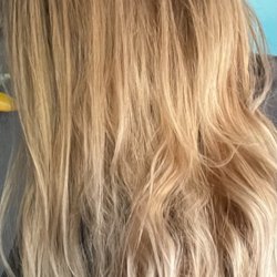 The Nest Salon - Absolutely hideous....she didn't even pull out my existing blonde so now it's way too light and turning silver on the ends