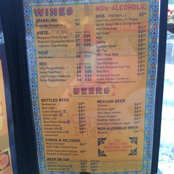 Los Amigos - Menu - Mexican Near Me - Vail, Colorado