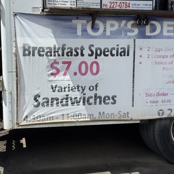 Top's Deli - Specials - Delis Near Me - Honolulu, Hawaii