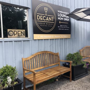Decant Urban Winery - Wine Tasting Room Near Me - Houston, Texas Decant Urban Winery - Wine Tasting Room Near Me - Houston, Texas
