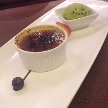 JaBistro - Green tea creme brule - Japanese Near Me - Toronto, Ontario