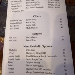 NW Cru - Beer and wine
