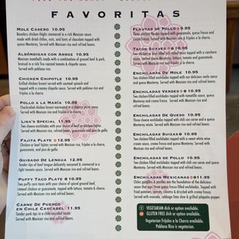 Rosario's ComidaMex & Bar - Lunch Menu - January 2026 - Mexican Near Me - San Antonio, Texas Rosario's ComidaMex & Bar - Lunch Menu - January 2026 - Mexican Near Me - San Antonio, Texas