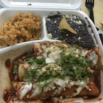 Serg's Mexican Kitchen - Beef Enchilada - Food Trucks Near Me - Honolulu, Hawaii Serg's Mexican Kitchen - Beef Enchilada - Food Trucks Near Me - Honolulu, Hawaii