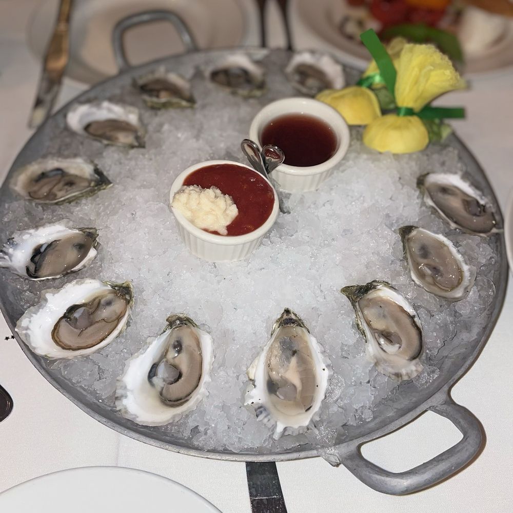 The Capital Grille - Fresh Oysters on the Half shell (6) - - Steakhouses Near Me - Minneapolis, Minnesota