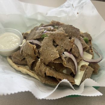 Gyro City Cafe - 10/6/24 Philly gyro - Greek Near Me - Oklahoma City, Oklahoma