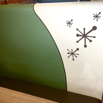 Snooze, an A.M. Eatery - Retro Starburst upholstery - Breakfast & Brunch Near Me - Tempe, Arizona