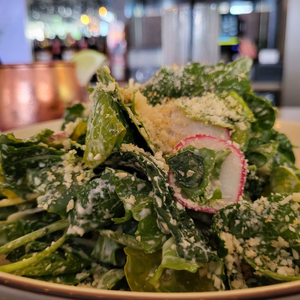 Parc - Spinach, Kale, and Arugula Caeser - New American Near Me - Detroit, Michigan Parc - Spinach, Kale, and Arugula Caeser - New American Near Me - Detroit, Michigan