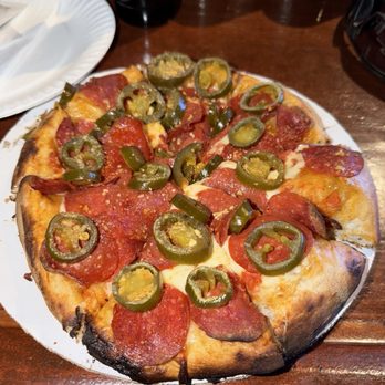 Wild West Social - Only $10 for this awesome pizza! Couldn't eat it all so I shared it with my friends. - Bars Near Me - Winchester, California Wild West Social - Only $10 for this awesome pizza! Couldn't eat it all so I shared it with my friends. - Bars Near Me - Winchester, California