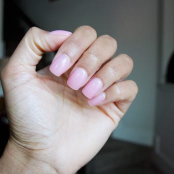 Deluxe Nails & Spa - NexGen manicure in the color 'XXX' done by Tim! He's honestly the best!! - Nail Salons Near Me - Coppell, Texas