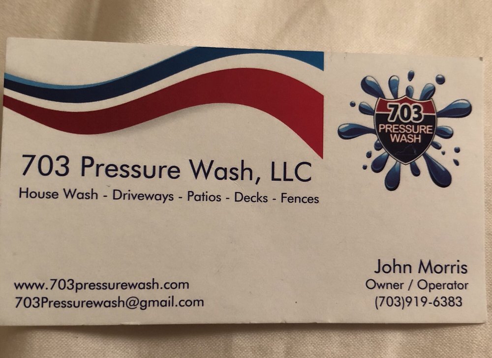 703 PRESSURE WASH Updated September 2024 Red Fox Dr, Fairfax