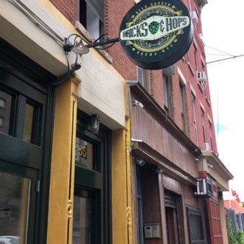 Bricks & Hops Beer Garden - Outside - Beer Gardens Near Me - New York, New York