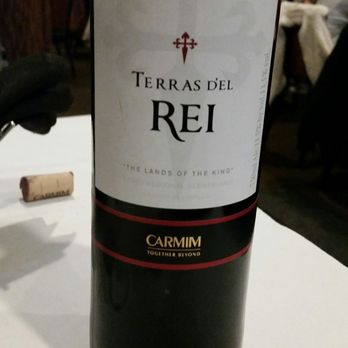Caldeiras Restaurant - Dinner for two wine.  Really good. - Portuguese Near Me - Fall River, Massachusetts