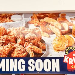 Amoco 1130 - We are at excited to announce that we are bringing Krispy Krunchy chicken soon.