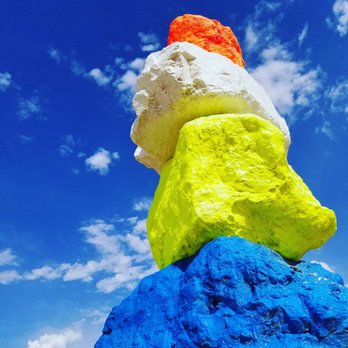 Seven Magic Mountains - Public Art Near Me - Las Vegas, Nevada