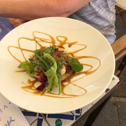 Ngonia Bay - Fried squid! Beautiful presentation, subtitle yet intricate flavor!