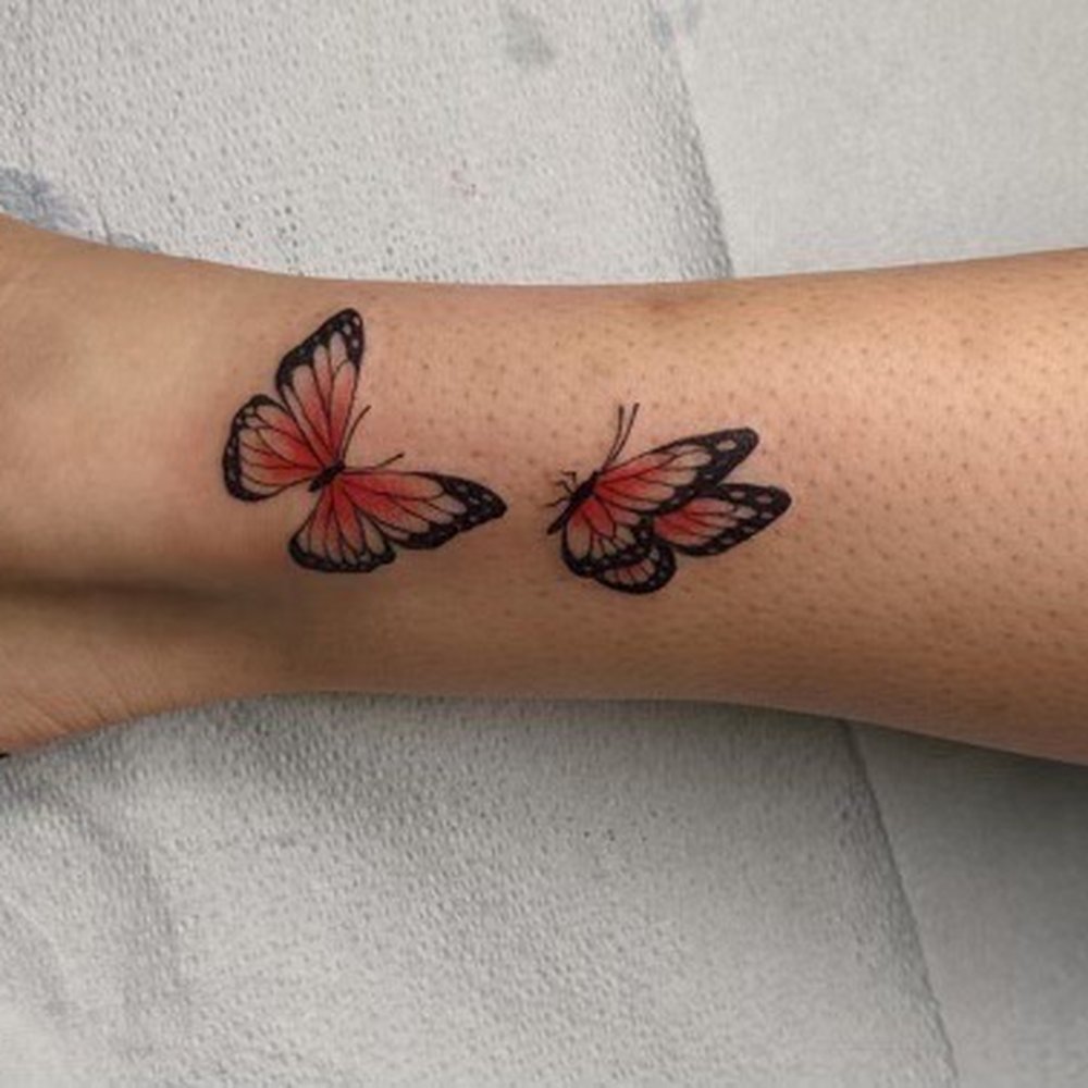 Golden Triangle Art Studio - Butterflies - Tattoo Near Me - Upland, California