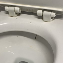 Domino's Pizza - Toilet in only bathroom