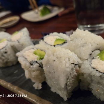 Crystal Fish - California Roll - Japanese Near Me - Monterey, California