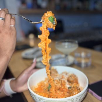 Grazie Nonna - Vodka sauce with meatballs - Italian Near Me - Washington, DC, District of Columbia Grazie Nonna - Vodka sauce with meatballs - Italian Near Me - Washington, DC, District of Columbia