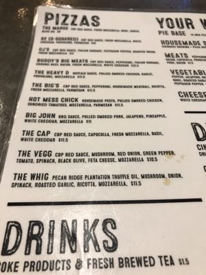 Menu photo 8 Cherokee Brewing and Pizza Dalton, GA