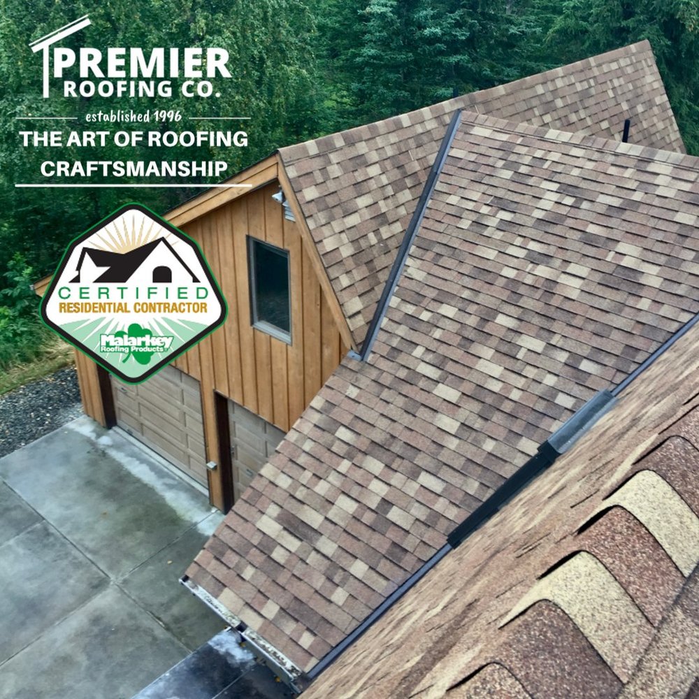 Slide of Premier Roofing