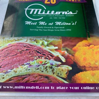 Milton's - Across from Del Mar Race Track - Delis Near Me - Del Mar, California Milton's - Across from Del Mar Race Track - Delis Near Me - Del Mar, California