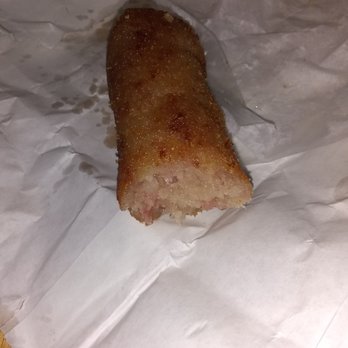 Cortaditos - Nice Size Ham Croquette but too mushy for me. I need more crunch on the outside. - Cuban Near Me - Belleville, New Jersey