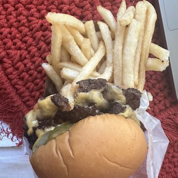 The Win-Dow Long Beach - DOUBLE CHEESEBURGER - Burgers Near Me - Long Beach, California