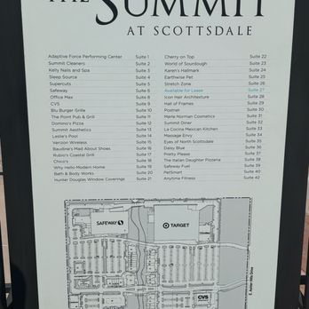 The Summit - Directory - Shopping Centers Near Me - Scottsdale, Arizona The Summit - Directory - Shopping Centers Near Me - Scottsdale, Arizona