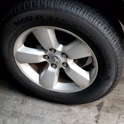 Pep Boys - Whole in the side of tire.