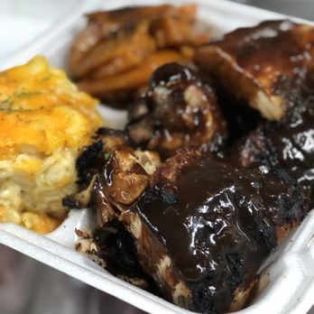 TasteMyPlate - Jerk Chicken, ShaMac & Cheese and Candy-cane Yams - small size - Comfort Food Near Me - Queens, New York TasteMyPlate - Jerk Chicken, ShaMac & Cheese and Candy-cane Yams - small size - Comfort Food Near Me - Queens, New York