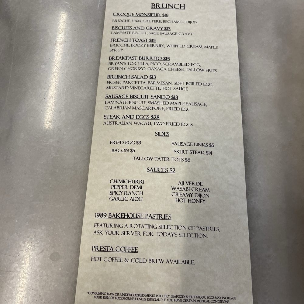 Forbes Meat Company - Brunch menu - Meat Shops Near Me - Tucson, Arizona Forbes Meat Company - Brunch menu - Meat Shops Near Me - Tucson, Arizona