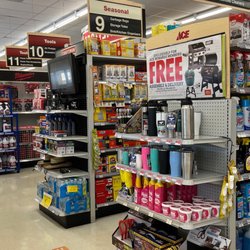 Ace Hardware - We'll lit, clean, labeled aisles