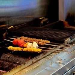 Chop Kabob - The grill