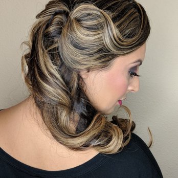Mint Hair Bar - Bride's maid hair by Heather Raco 904-252-5905 - Makeup Artists Near Me - La Mesa, California