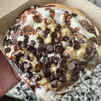 Cinnaholic - Cookie Monster Roll - Desserts Near Me - Cary, North Carolina Cinnaholic - Cookie Monster Roll - Desserts Near Me - Cary, North Carolina