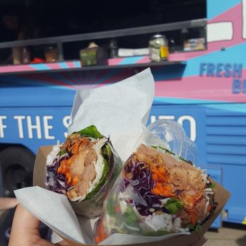 PaperMill - Fresh Asian Kitchen - Pork Spurrito at the Harry Potter Fest - Food Trucks Near Me PaperMill - Fresh Asian Kitchen - Pork Spurrito at the Harry Potter Fest - Food Trucks Near Me