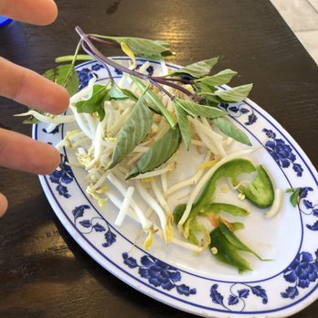 Pho Ca Dao & Grill - It came out like this....literally. I had to ask for limes. - Vietnamese Near Me - Santee, California Pho Ca Dao & Grill - It came out like this....literally. I had to ask for limes. - Vietnamese Near Me - Santee, California