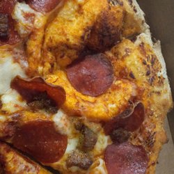 Domino's Pizza - Bread, not pizza! No sauce, no cheese