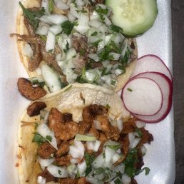 Al pastor and Carnitas Al pastor and Carnitas