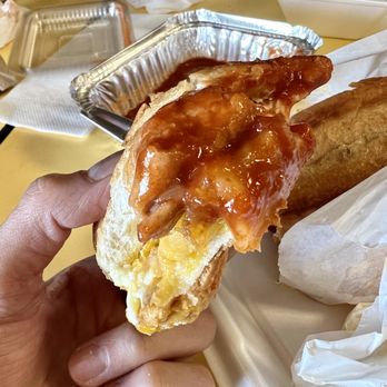 Kenny's Cafe - Breakfast sandwich (without the beacon and sausage) - Cafes Near Me - Santa Clara, California