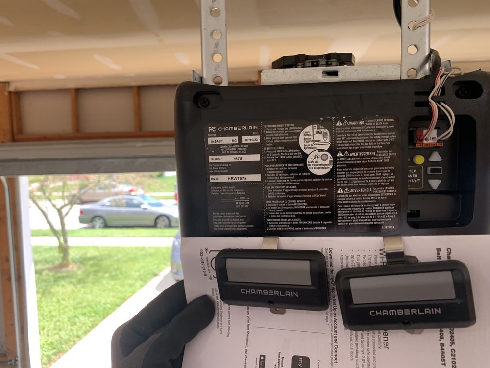 Slide of Centerville Garage Doors